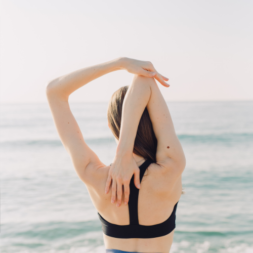 ストレッチ女性