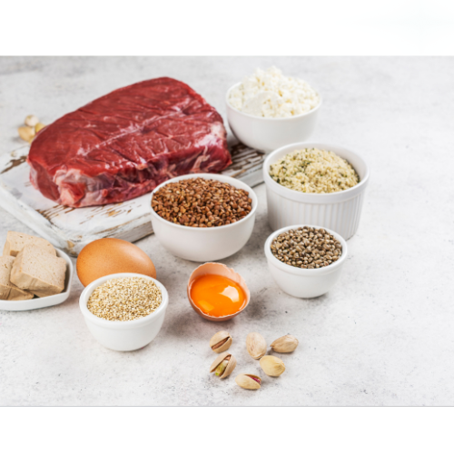 タンパク質多めの食事