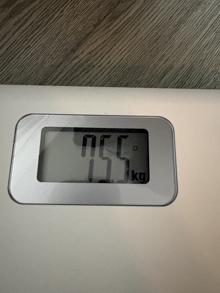 75.5kg