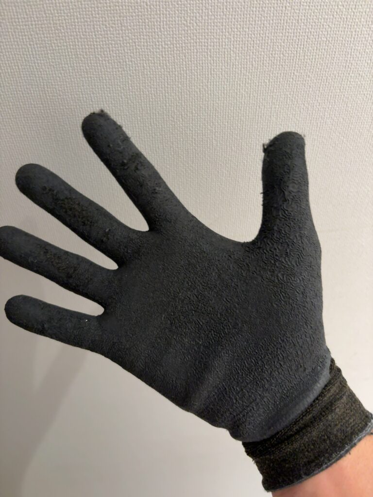 グローブ手のひら