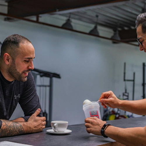 プロテイン準備