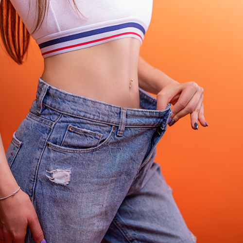 ダイエット成功女性